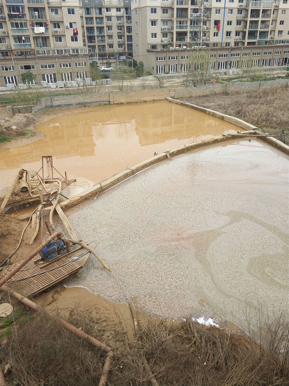 台州沉淀池淤泥清理-厂区废水池淤泥清淤